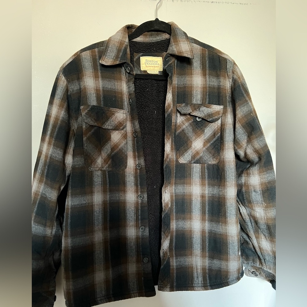 Boston Traders Sherpa Lined Flannel
